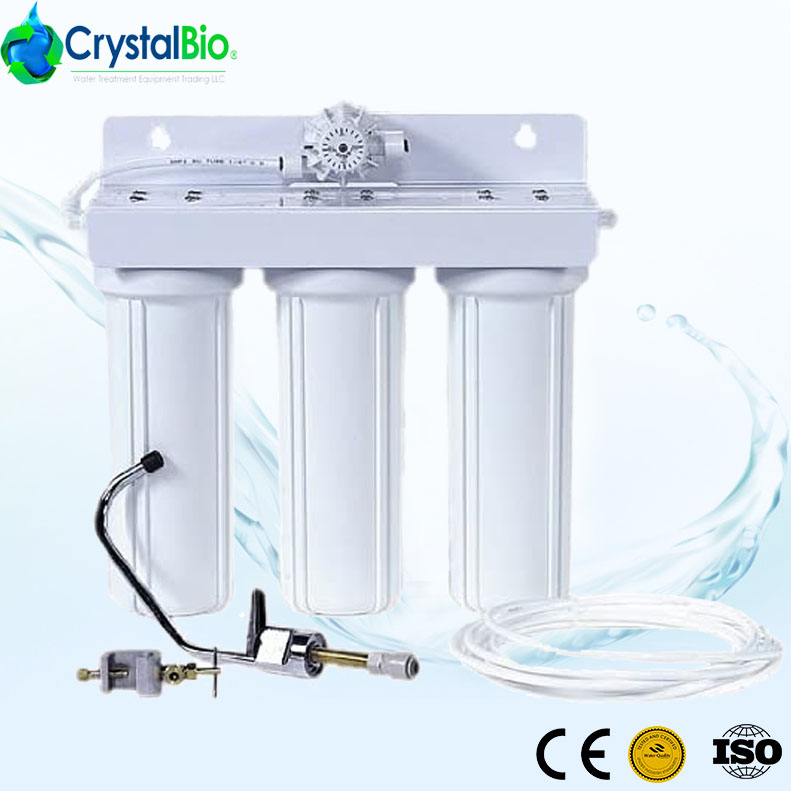 Triple Stage Undercounter Water Filter System | Crystal BIO Water ...